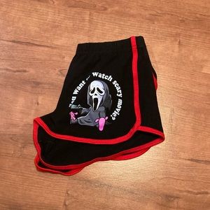 Ghost Face Short Shorts